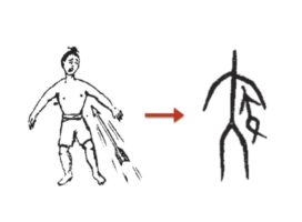 A man is shot with an arrow and he gets injured