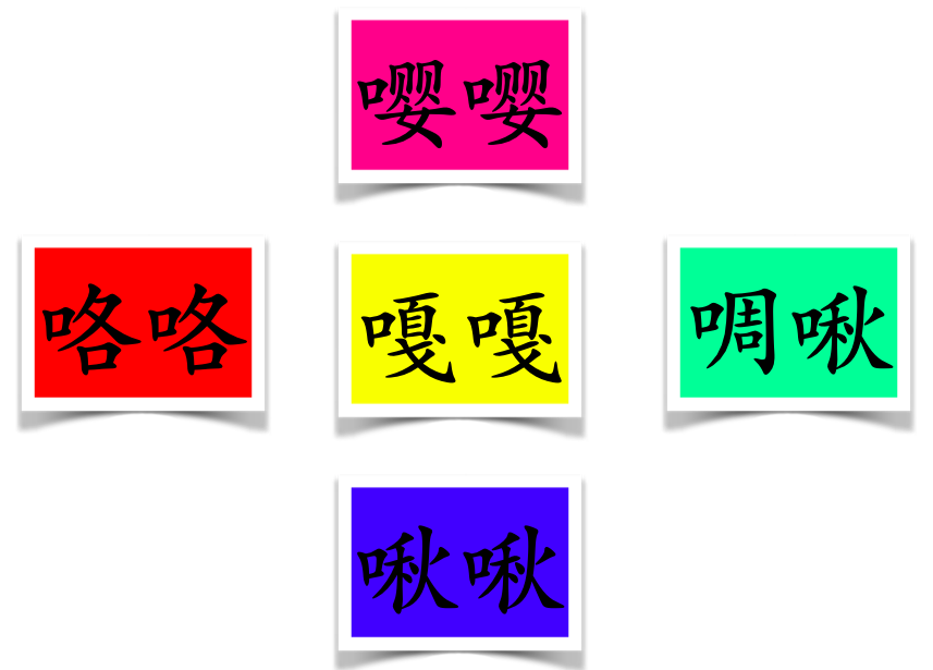 Different sounds of birds in Chinese
