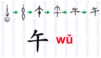 午 a pestle