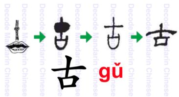 古 ancient