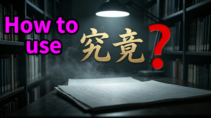 究竟 Has 3 Core Uses — Most Learners Miss at Least One